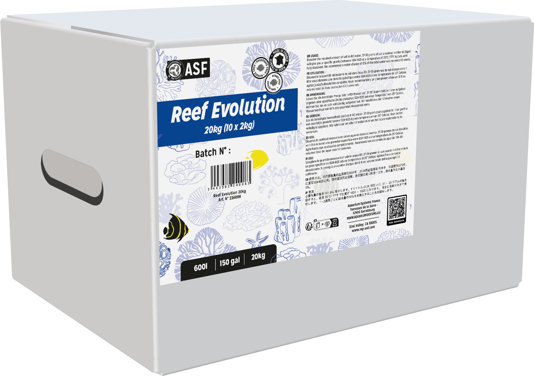 Reef Evolution 20kg Kutu