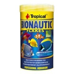 Tropical Bionautic Flakes Tuzlu Su Balık Yemi 1000 Ml 200 Gr