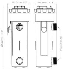 Sicce UV Sterilizatör 13 watt (Daldırılabilir)